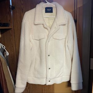 Fluffy jacket men’s